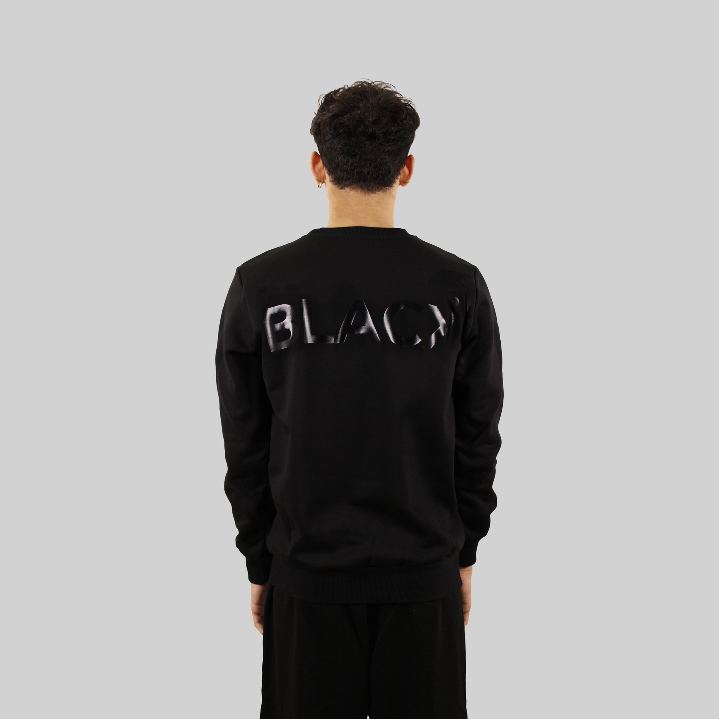 Sweatshirt Black Icon