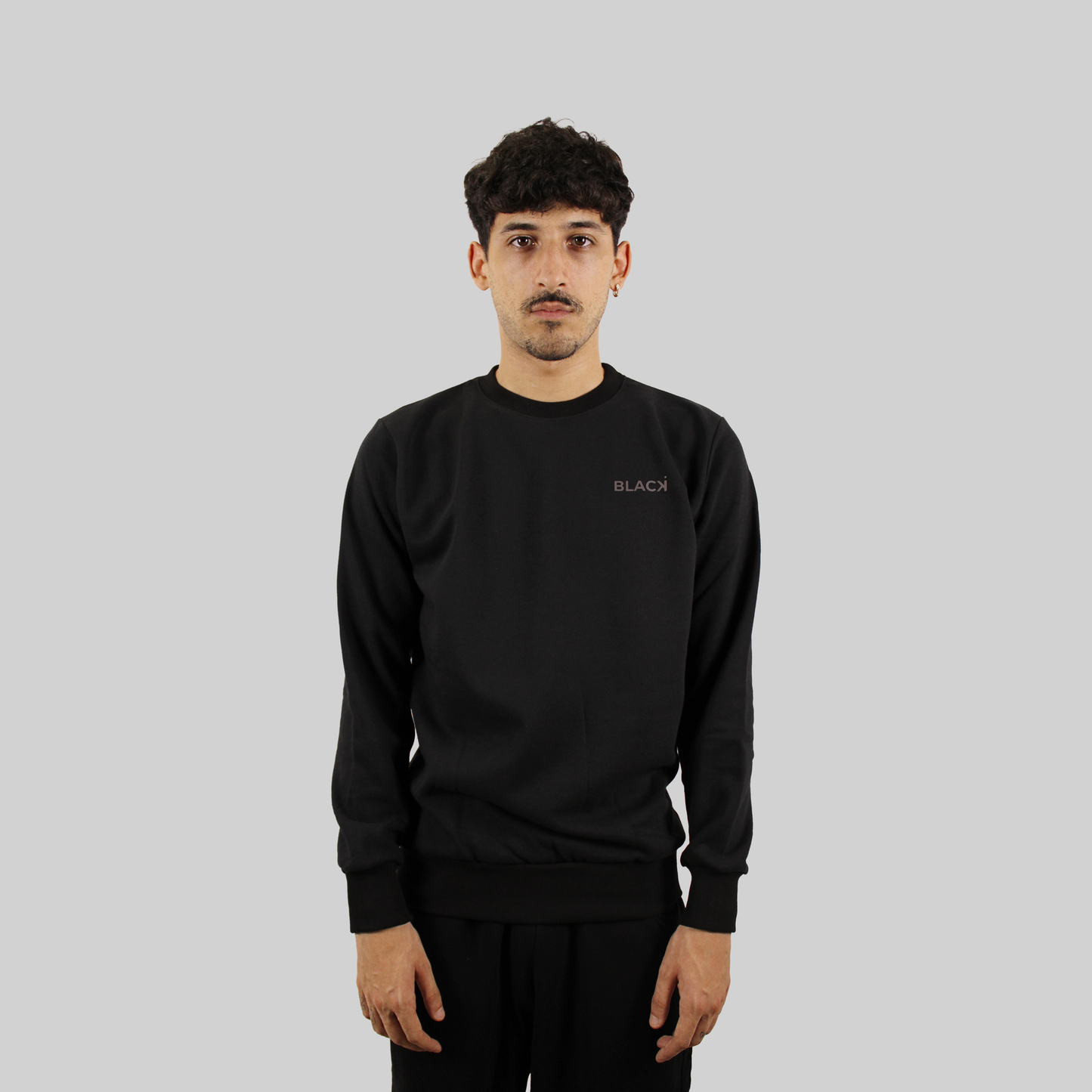 Sweatshirt Black For Black Carb