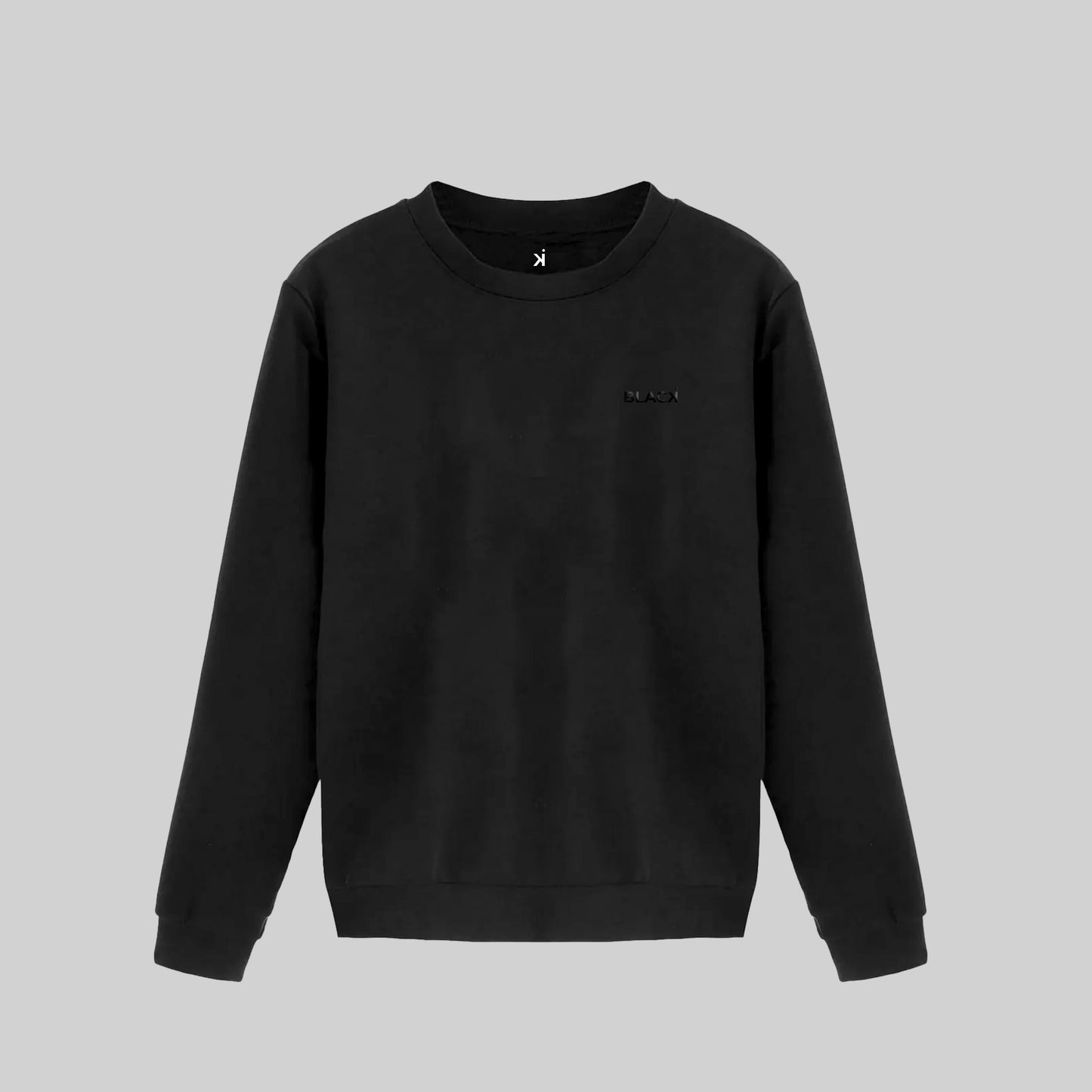 Sweatshirt Black Icon