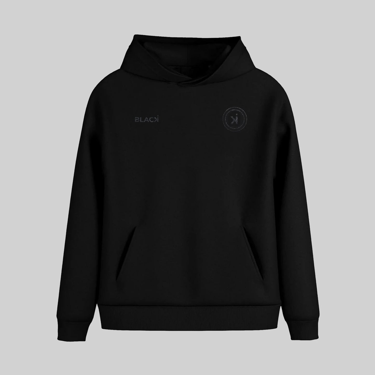 Hoodie Black Glitter
