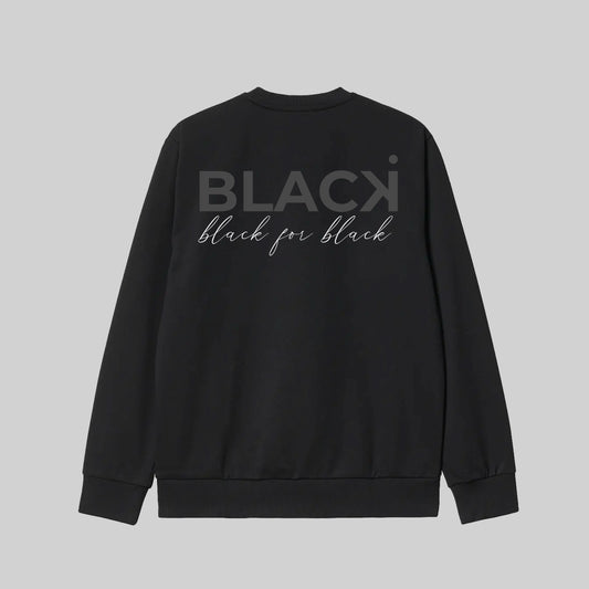 Sweatshirt Black For Black Carb