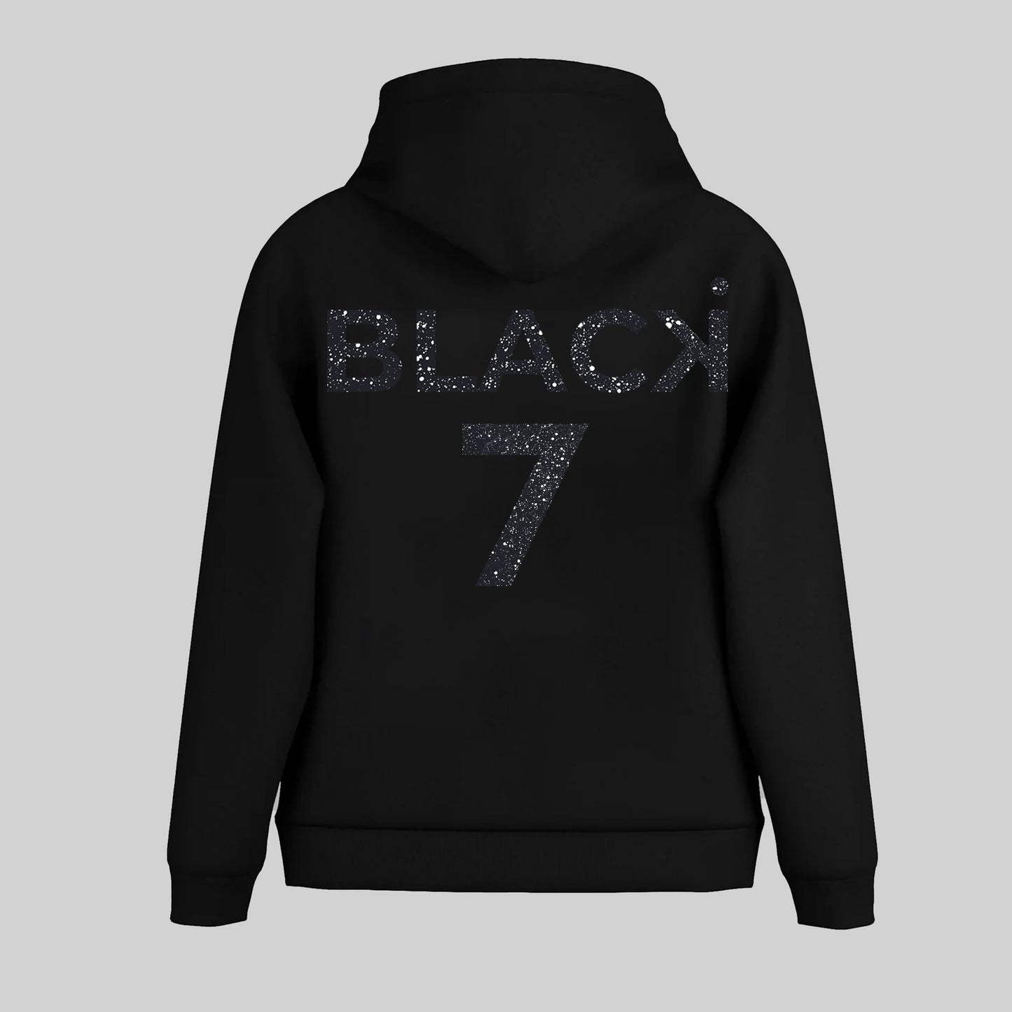 Hoodie Black Glitter