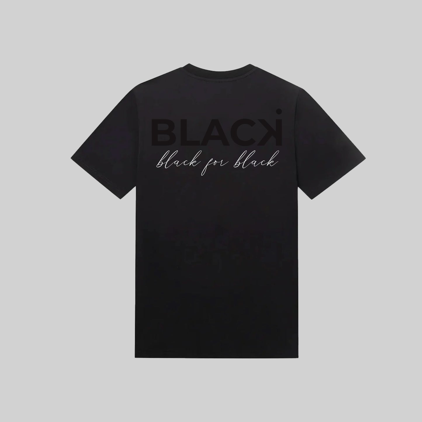 T-shirt Black for Black