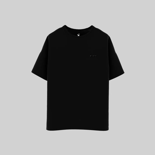 T-shirt Over Icon Black