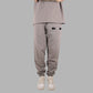 Graue Black Line Schwarze Hose