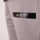 Graue Black Line Schwarze Hose