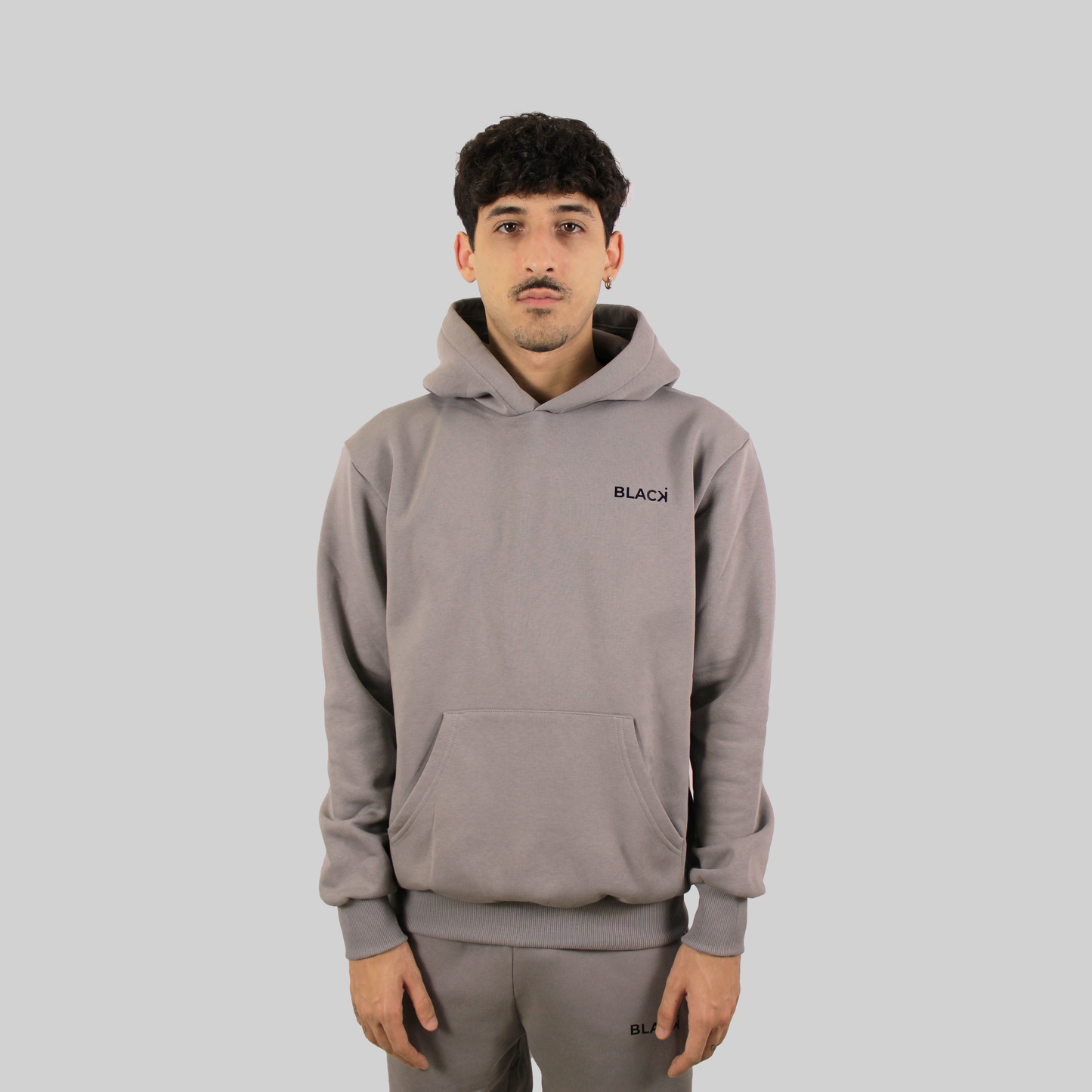 Kapuzenpullover Icon Grau