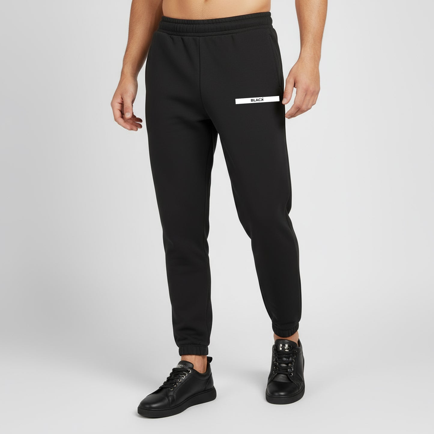 Pantalone Black Line White