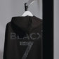 Hoodie Black Glitter